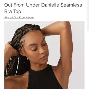 Urban Outfitters Out From Under Seamless Bra/Halter Top